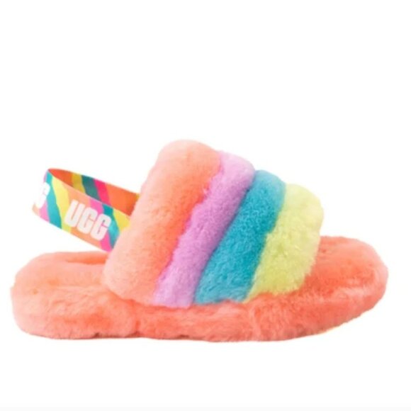 UGG Fluff Yeah Platform Slides/Slippers shoes - Picture 2 of 7